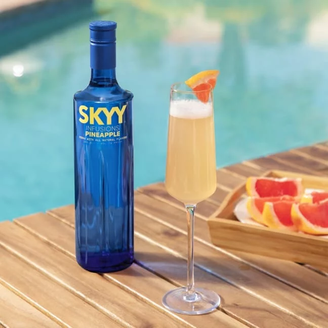 Holiday Mimosa Tail Recipe Skyy Vodka