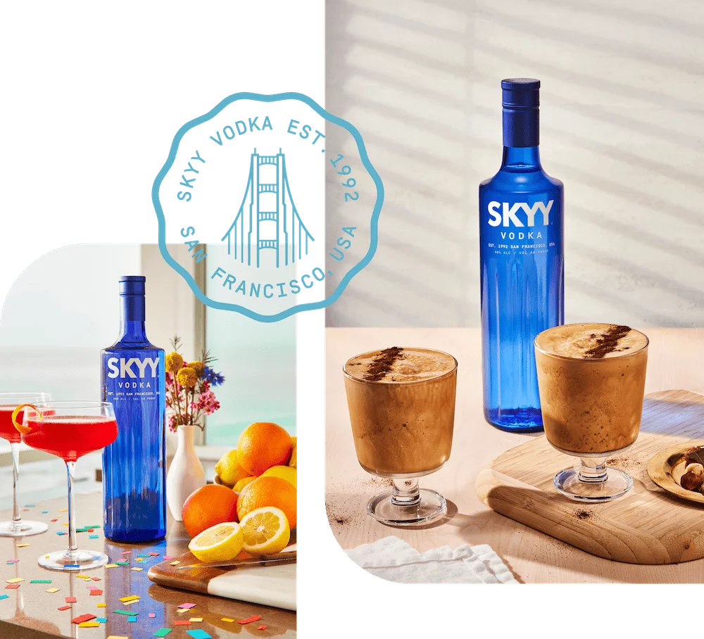 Fall vodka cocktails Skyy enus