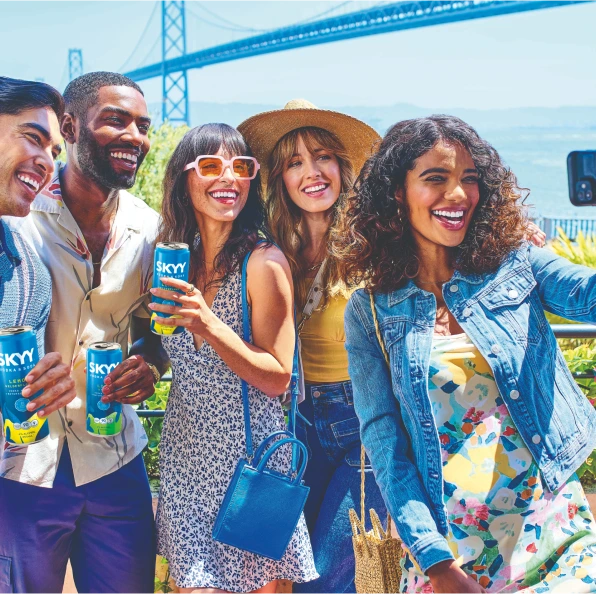 SKYY® Vodka & Soda Lime Mint canned cocktail | SKYY Vodka